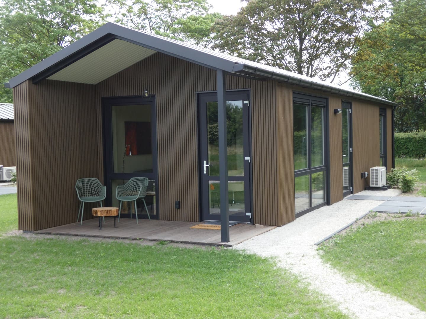 Modulaire recreatiewoning, duurzame isolatie, hennephout, duurzame prefab woning