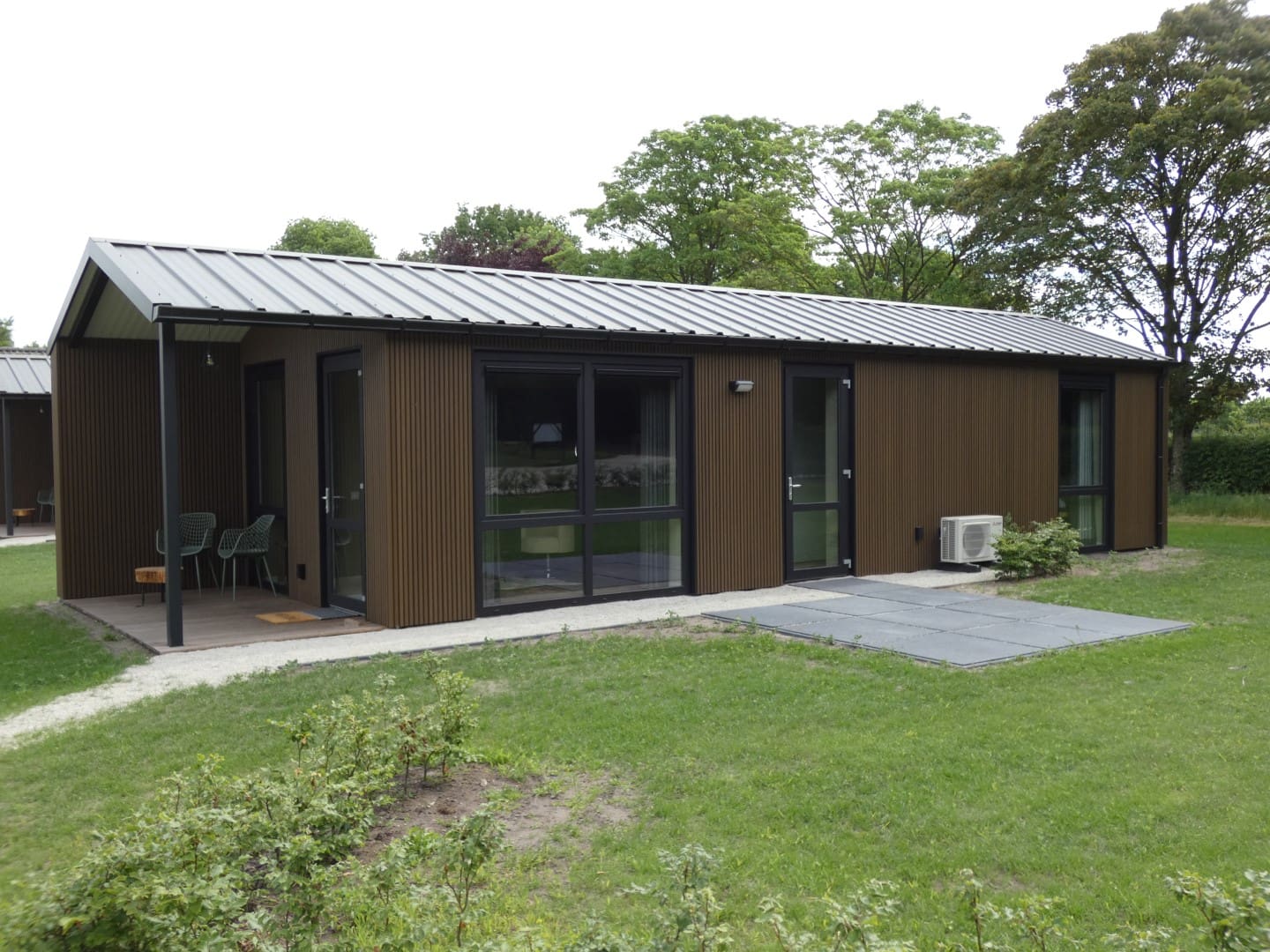 Modulaire recreatiewoning, hennephout, duurzame isolatie