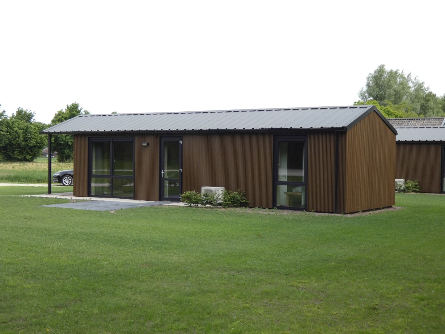 Modulair bouwen, duurzame recreatiewoning, hennephout isolatie, biobased bouwen